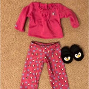 American Girl penguin pjs